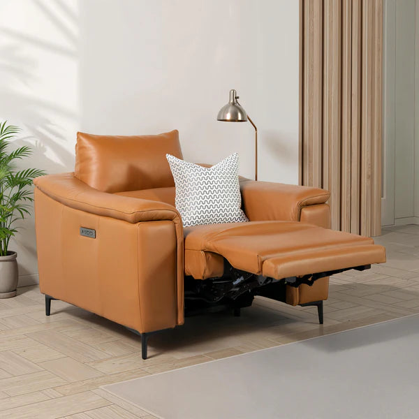 Dohar Leather Power Recliner Chair