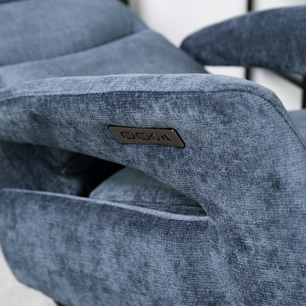 Bali Swivel Power Recliner Chair (Sage Green)