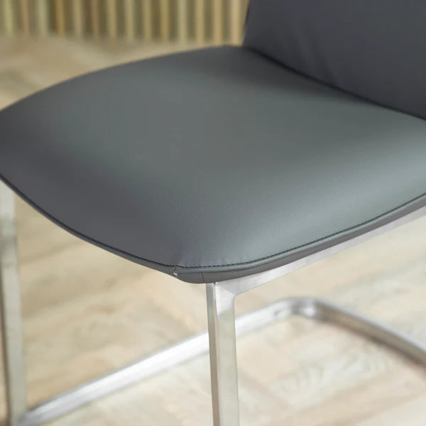 Laurel Dark Grey Dining Chair Set of 2