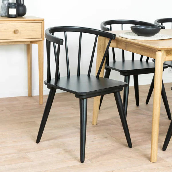 Bogart Black Dining Chair Set Of 2