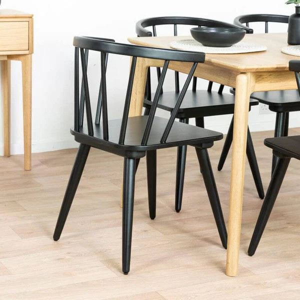 Bogart Black Dining Chair Set Of 2