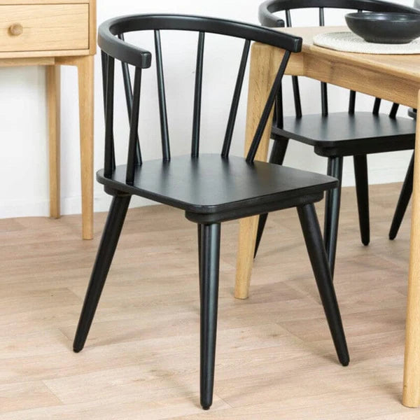 Bogart Black Dining Chair Set Of 2