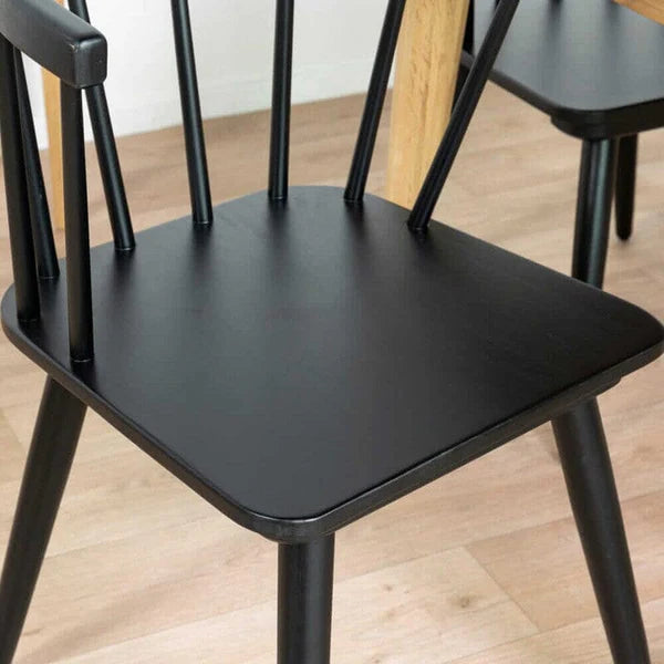 Bogart Black Dining Chair Set Of 2