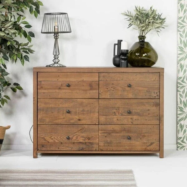 Montreal 6 Drawer Wide Chest