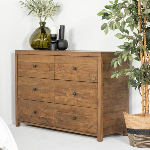 Montreal 6 Drawer Wide Chest