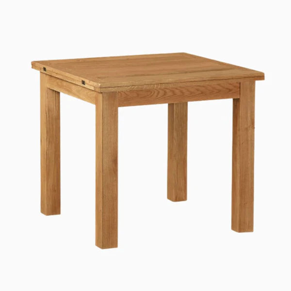 Surrey Oak Compact Square Extending Table