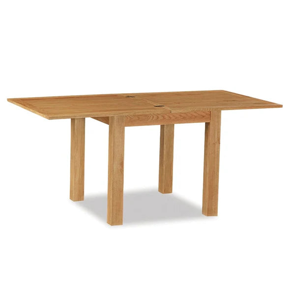 Surrey Oak Compact Square Extending Table